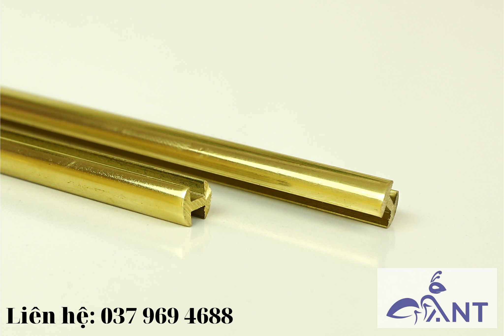 Nẹp đồng H7.5, nẹp đồng chữ h, thanh dài 3m, hỗ trợ cắt theo kích thước, trang trí nhà cửa, giá bán theo m