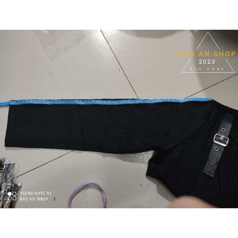 Áo khoác vest nữ form lững phối xích croptop chất vải Tuyết Mưa FreeSize dưới 52kg