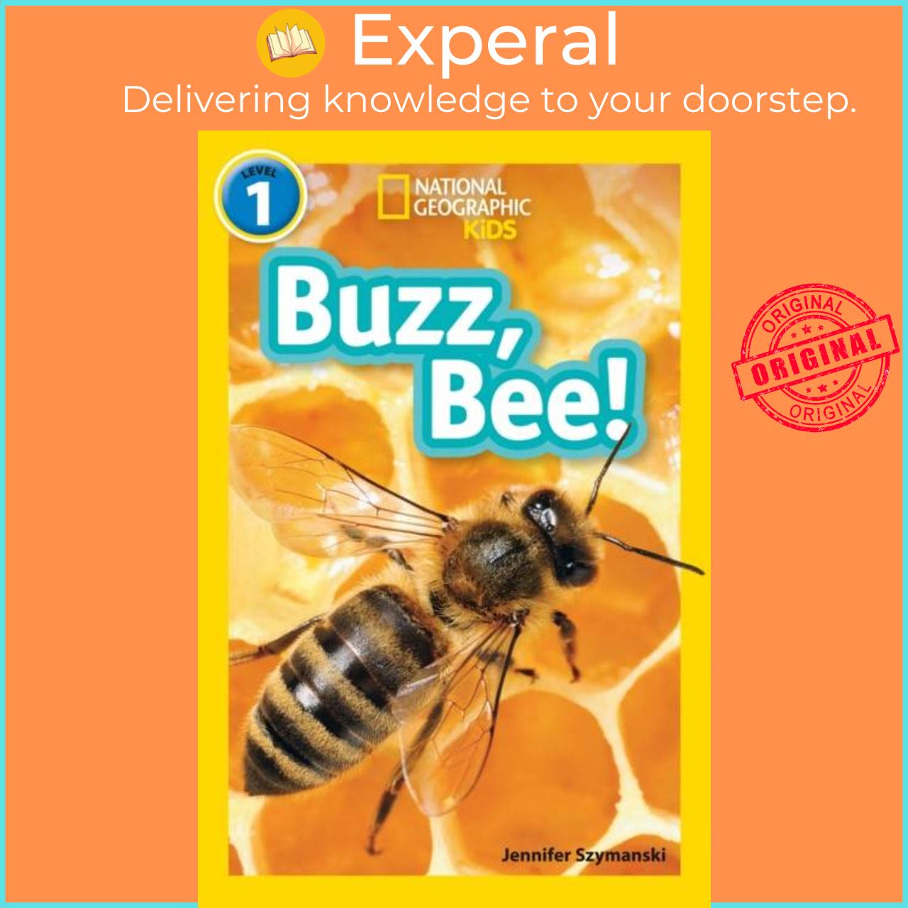 Sách - Buzz, Bee! - Level 1 by National Geographic Kids (UK edition, paperback)