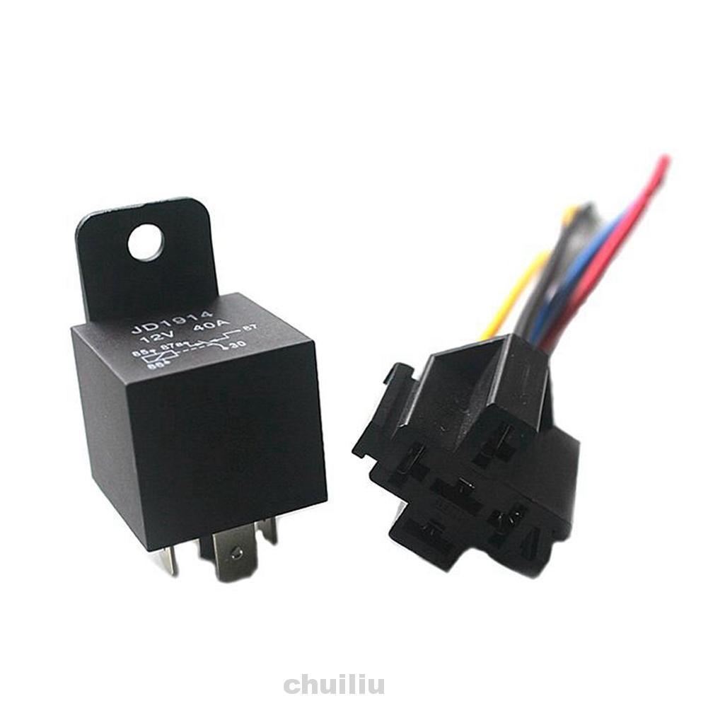 Rơ Le Đèn Tự Động 12v 40a Chống Thấm Nước Cho Xe Hơi