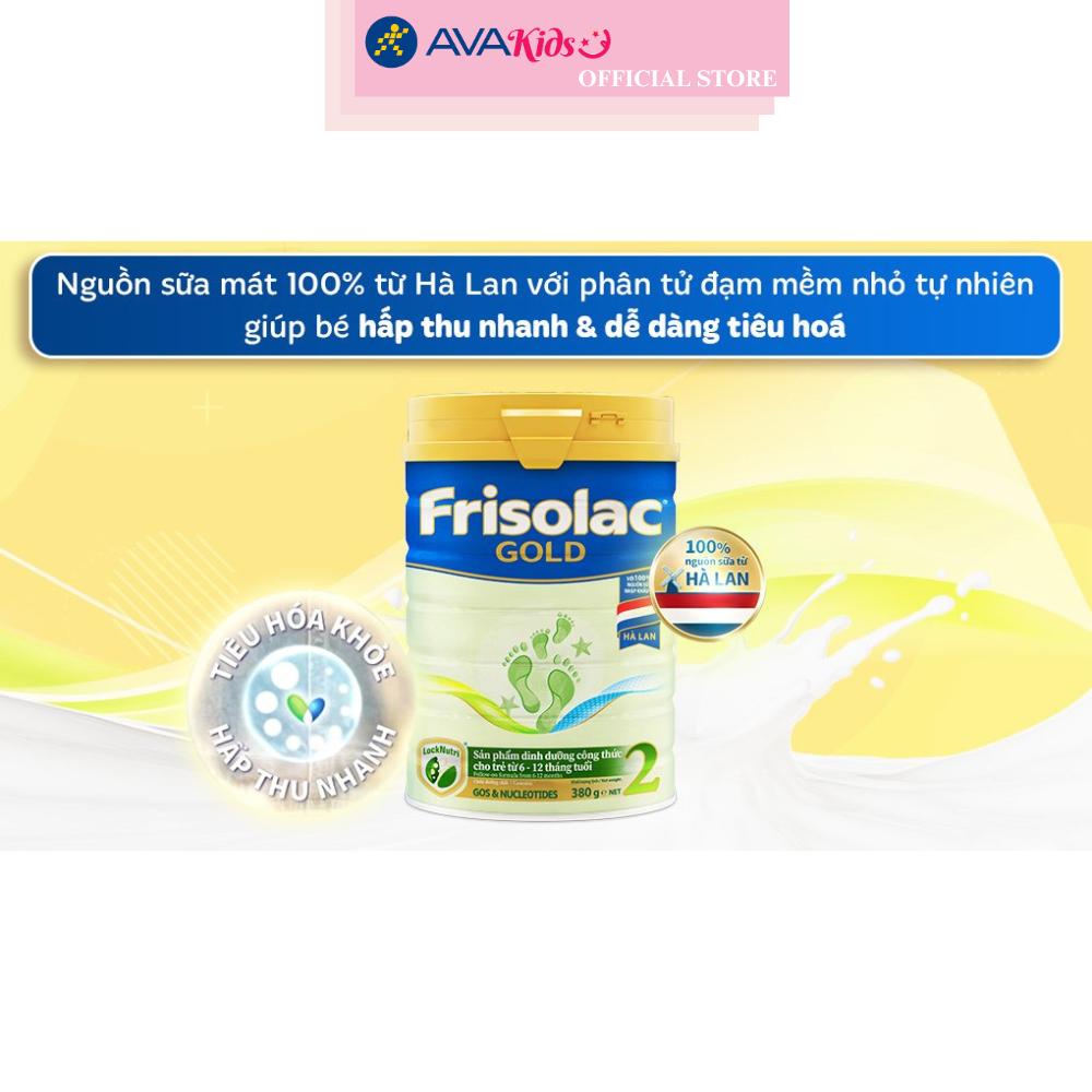Sữa bột Friso Gold số 2 hương vani 380g (6 - 12 tháng)