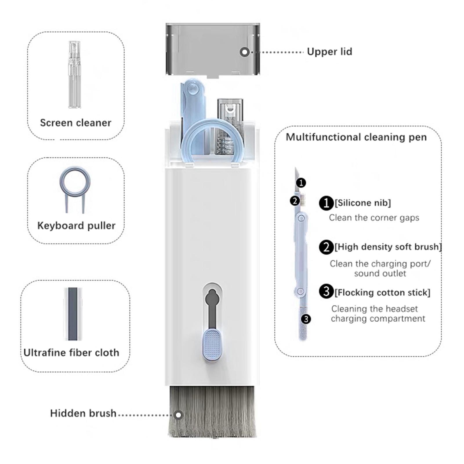 Electronics Cleaning Set Keycap Puller Buckle for Headphones Watch
