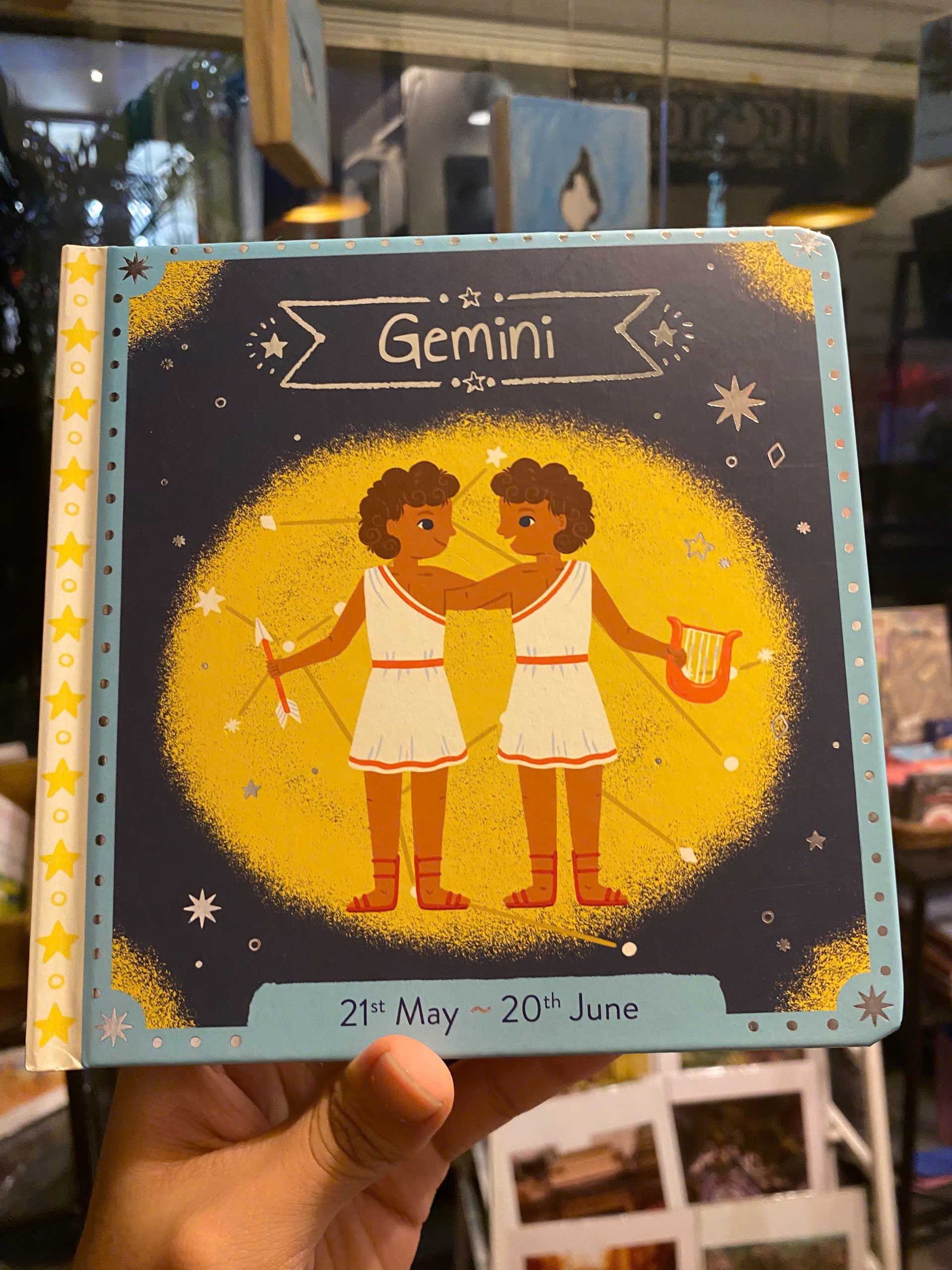 Sách - My Stars Series Gemini by Campbell Books | Children's Astrology Picture Book - Sách ngoại văn