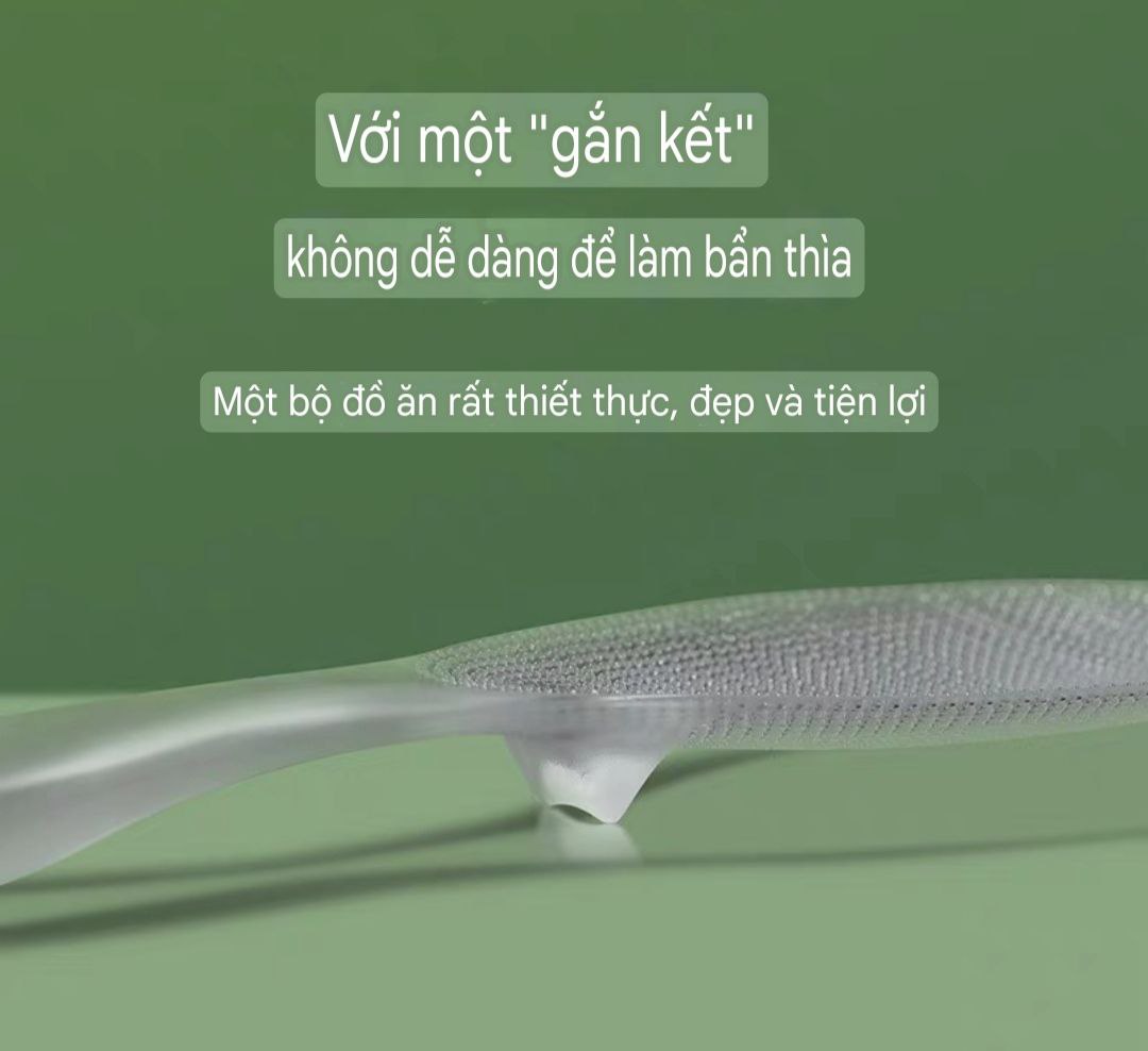 Muỗng Thìa xúc cơm chống dính nhà bếp Nhật Bản, xẻng xúc cơm, nồi cơm điện chịu nhiệt độ cao, thìa xúc cơm, lưới nhựa TPX, thìa xúc cơm màu trong suốt