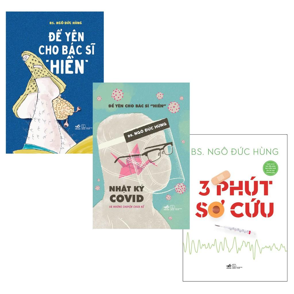 Sách - Combo 03 cuốn của BS. Ngô Đức Hùng