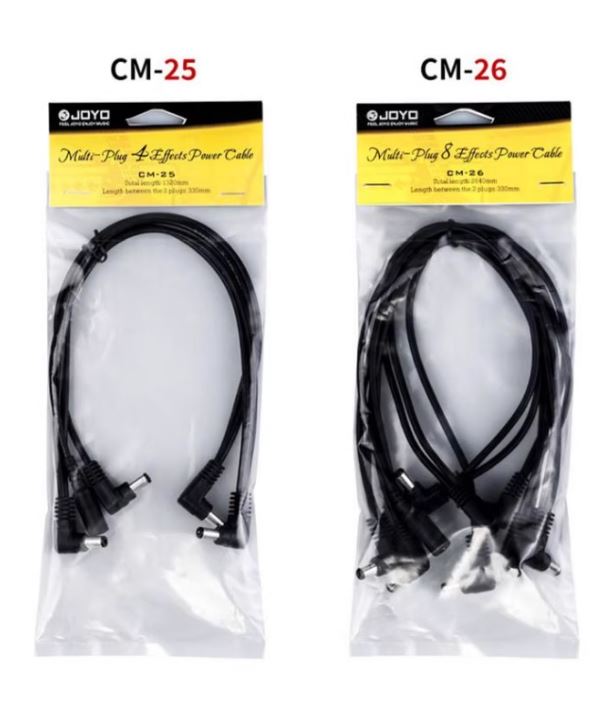 Joyo CM-24 CM-25 CM-26 - Cáp Kết Nối-Chuyển Đổi Nguồn DC 9V Dành Cho Phơ/Pedal Hiệu Ứng Guitar Điện- Hàng Chính Hãng