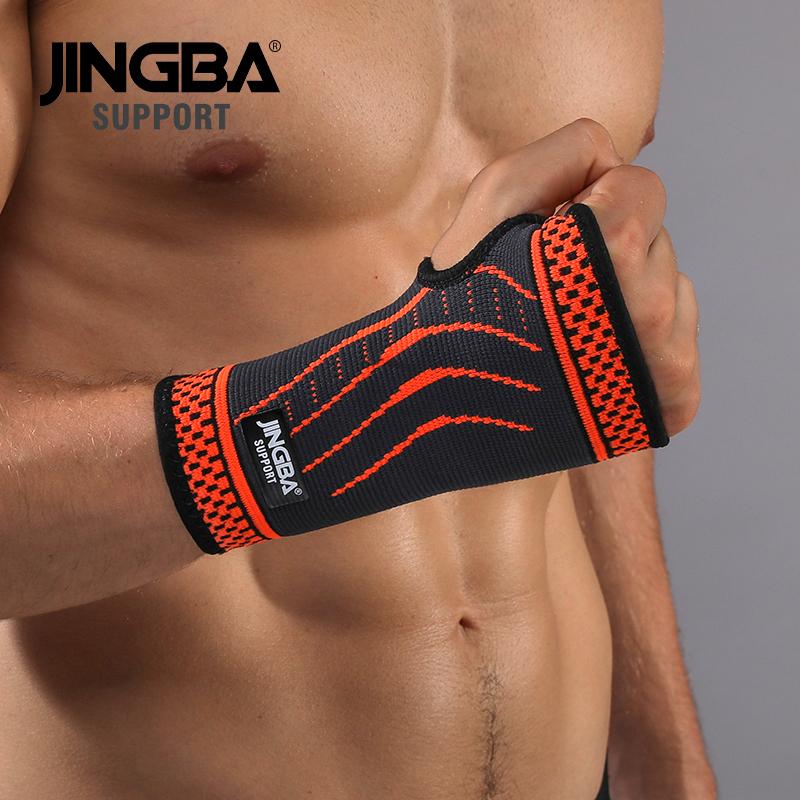 Bảo vệ cổ tay tay 1 PC cho người bảo vệ cổ tay cọ thể thao với độ đàn hồi cao Color: Orange Size: XL