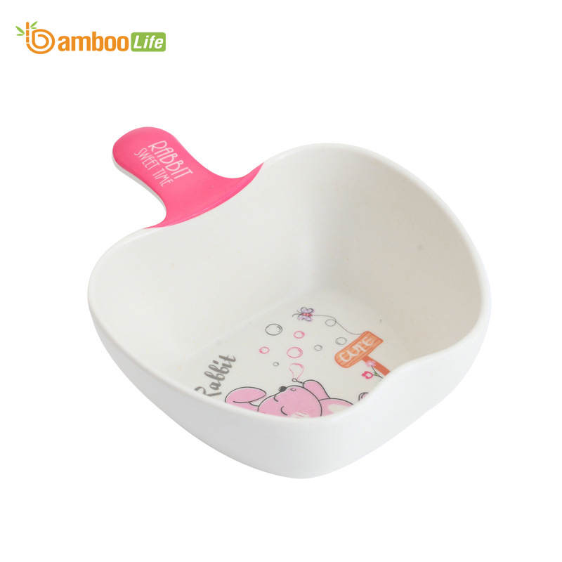 Bát chén ăn dặm cho bé từ sợi tre thiên nhiên Bamboo Life BL1825 hàng chính hãng  Đồ dùng ăn dặm cho bé