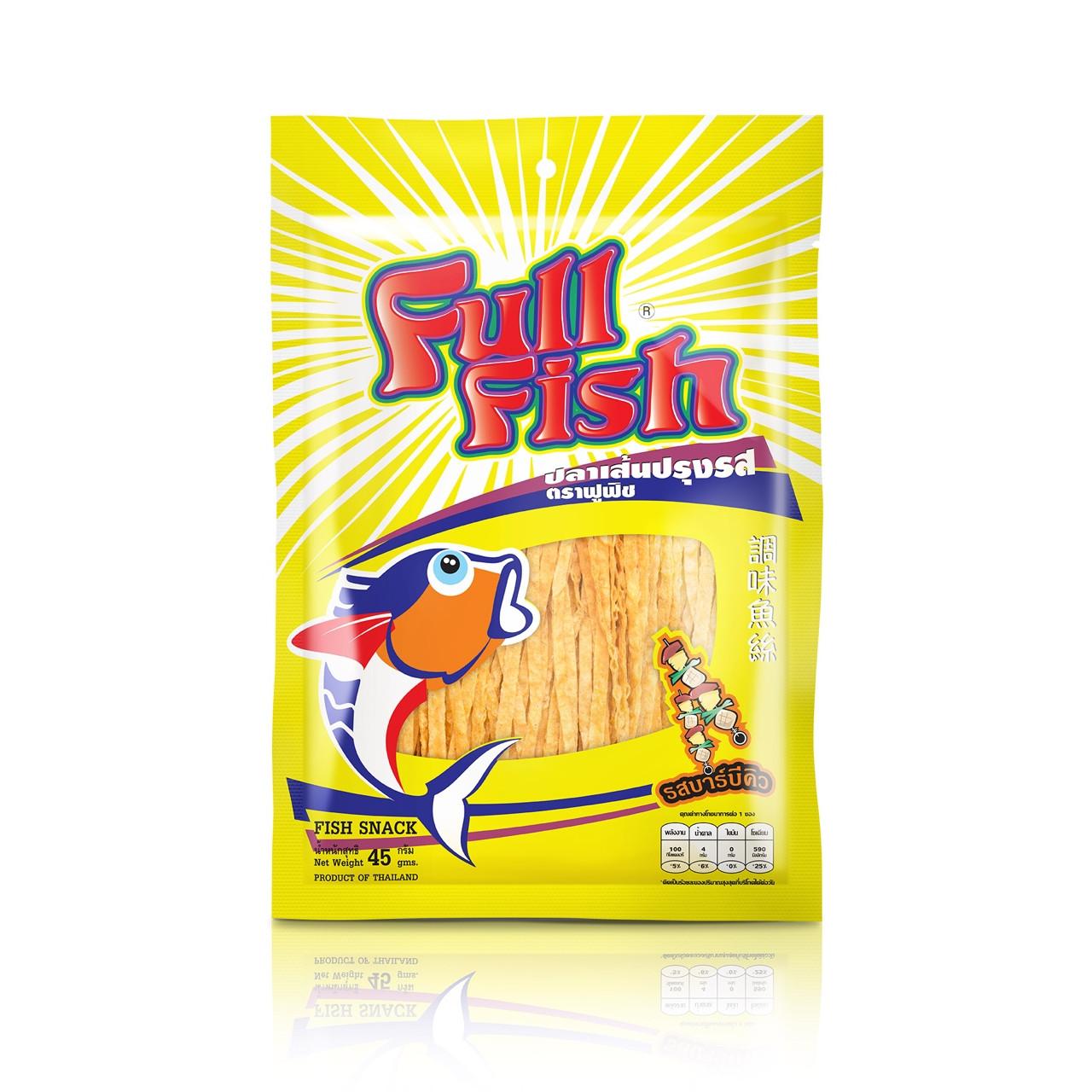 6 gói Snack cá Full Fish vị BBQ - 45g