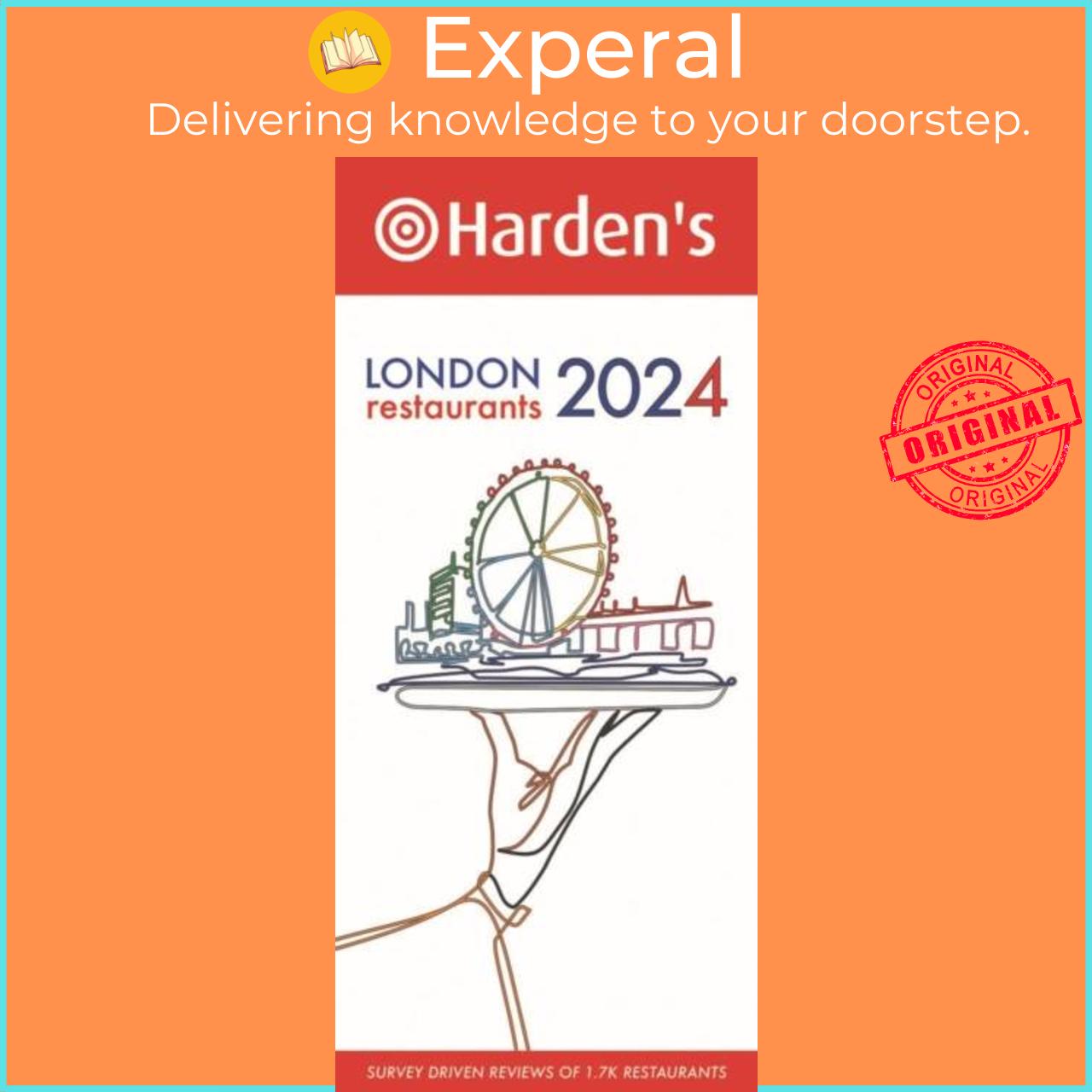 Sách - Harden's London Restaurants 2024 by Peter Harden (UK edition, paperback)