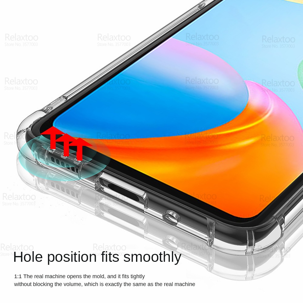 Ốp lưng chống sốc dành cho Xiaomi Redmi 10C nhựa dẻo, túi khí chống sốc 4 góc, bảo vệ Camera