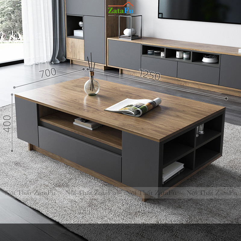 Bàn Sofa Phòng Khách Gỗ MDF Hiện Đại BSF-14