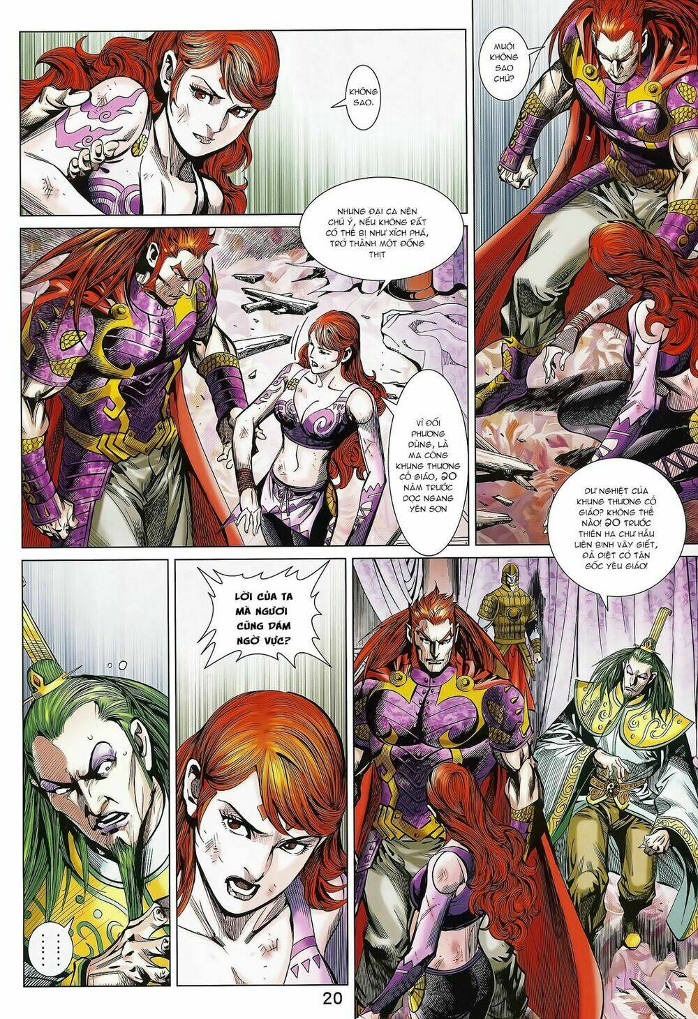 xuân thu mãnh sĩ chapter 10.2 8