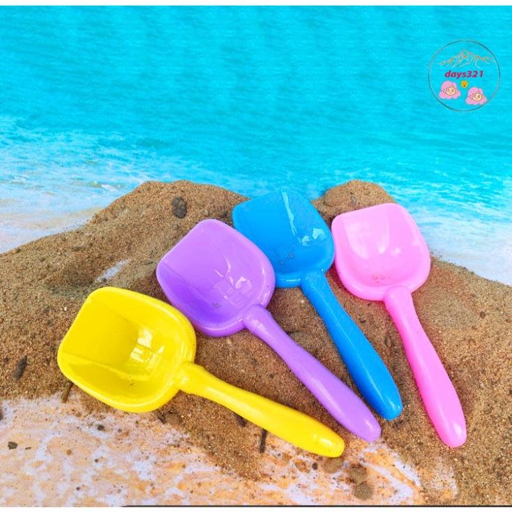 Xẻng chơi cát động lực 17cm Khuôn chơi cát động lực xẻng xúc cát