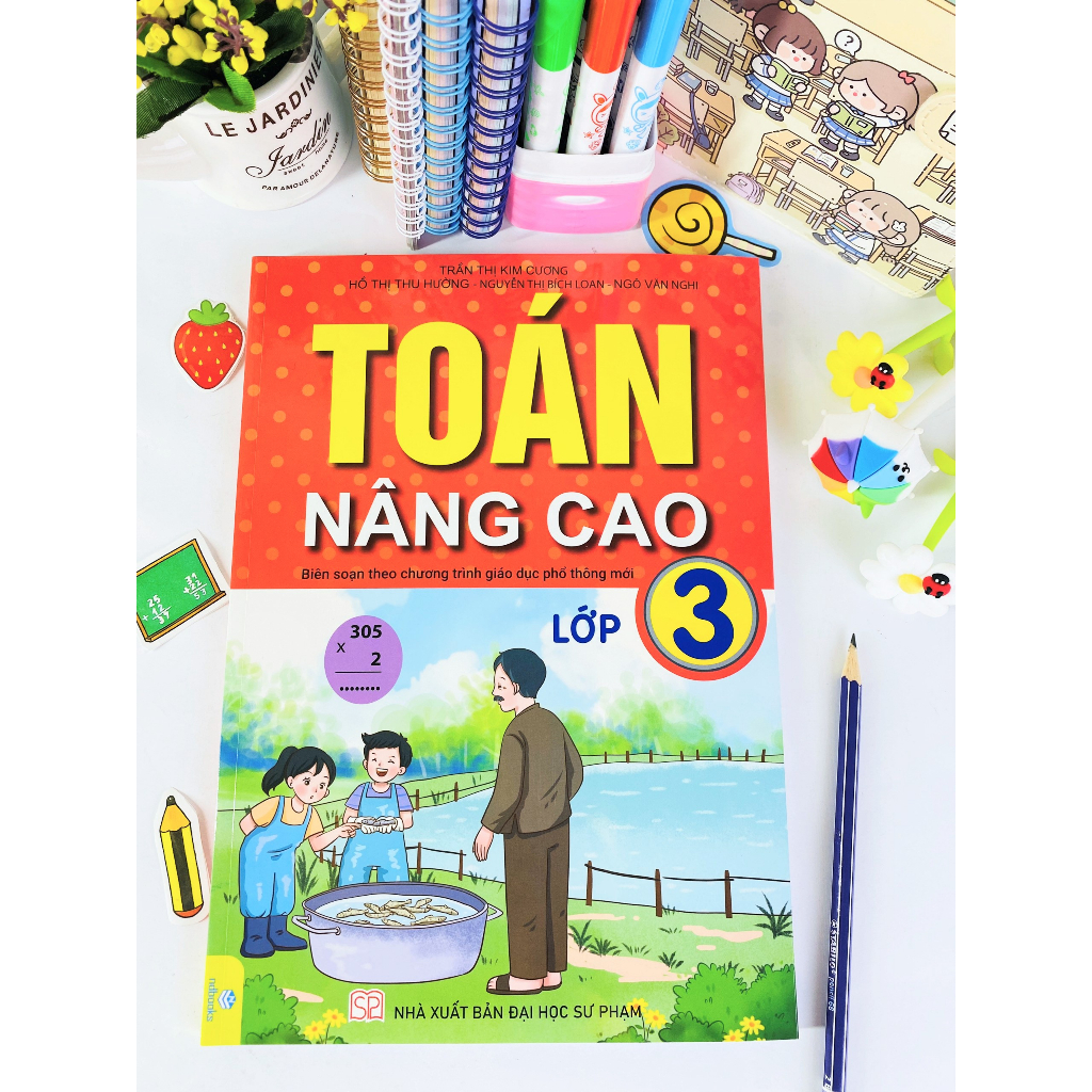 Sách - Toán Nâng Cao Lớp 3 Biên soạn theo chương trình GDPT mới - ndbooks