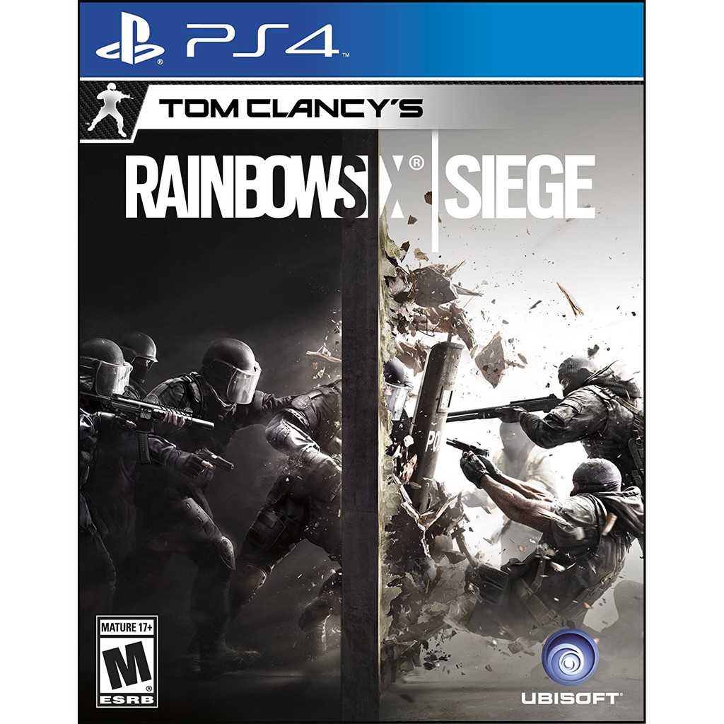 Đĩa Game Ps4: Tom Clancy's Rainbow Six Siege - Hàng Nhập khẩu