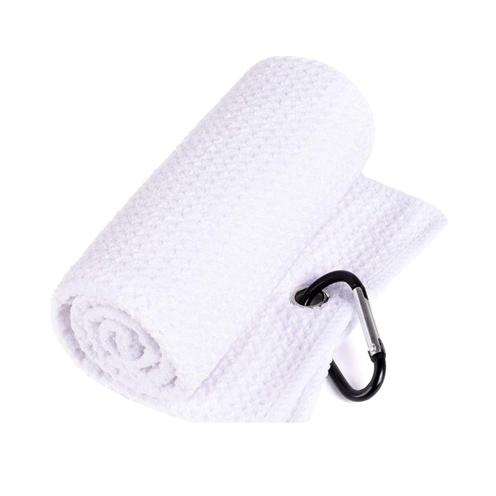 Golf Towel Microfiber Water Absorption Towel Gym Wipe Golf Clubs Accessories