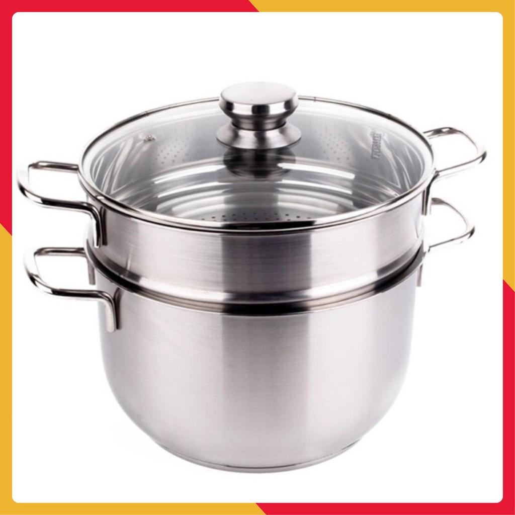 Xửng hấp 2 tầng 28cm HTCOOK dùng được mọi loại bếp