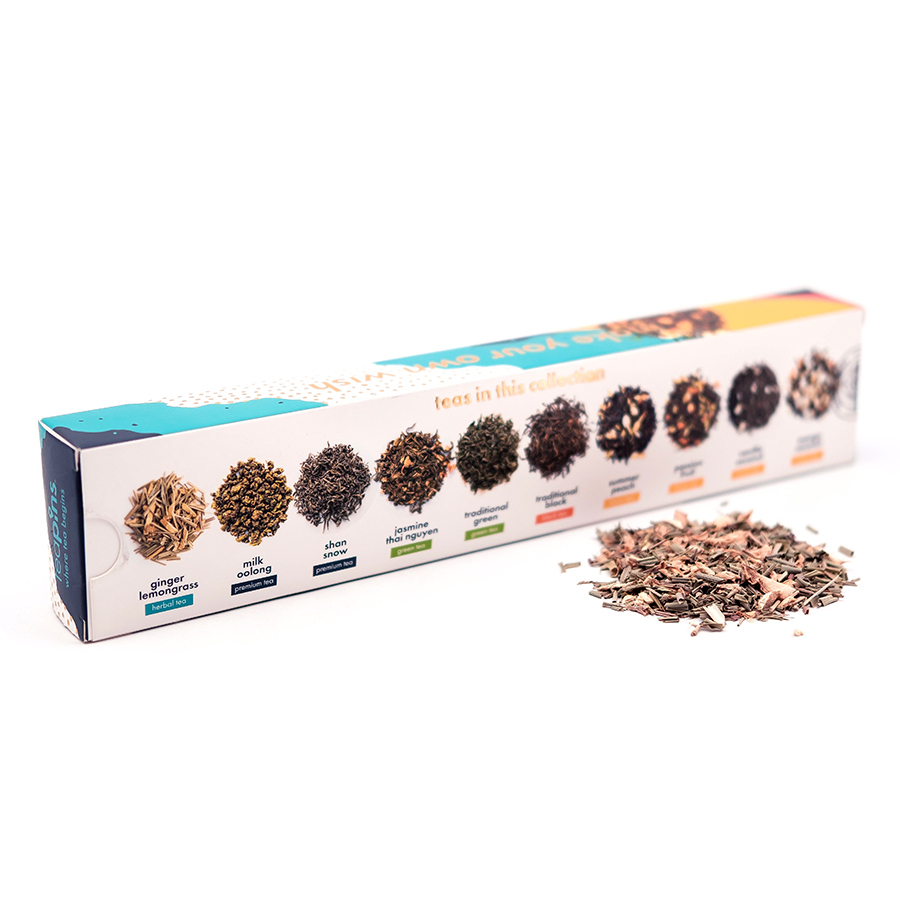 Trà I Wish You 10 Loose Leaf Tea Teapins (137g)