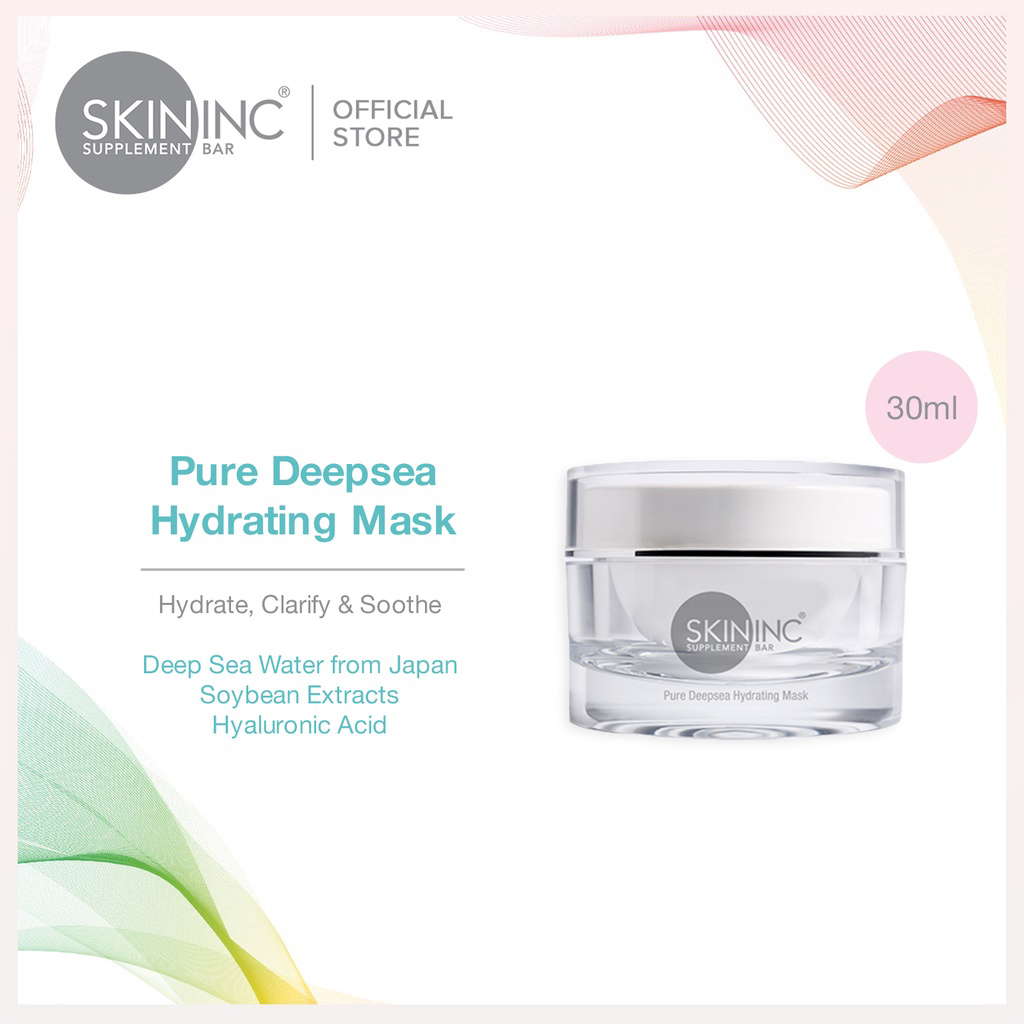 Mặt Nạ Dưỡng Ẩm Pure Deepsea Skin Inc Chứa Nước Biển Sâu Nhật Bản Giúp Cấp Nước Tức Thì Cho Da Căng Bóng, Sáng Khỏe 30ml