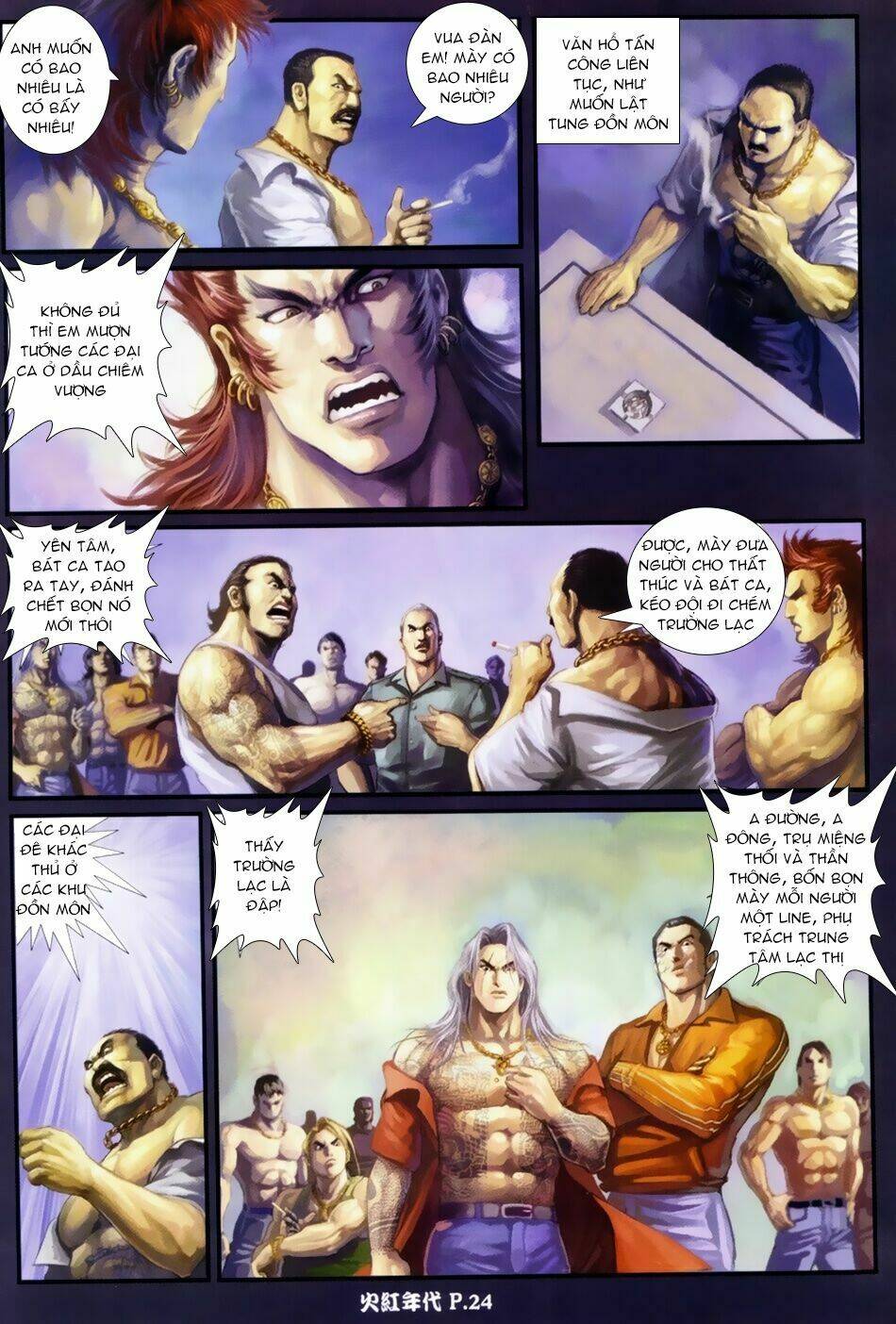 hỏa hồng niên đại hắc cốt đường chapter 38 22