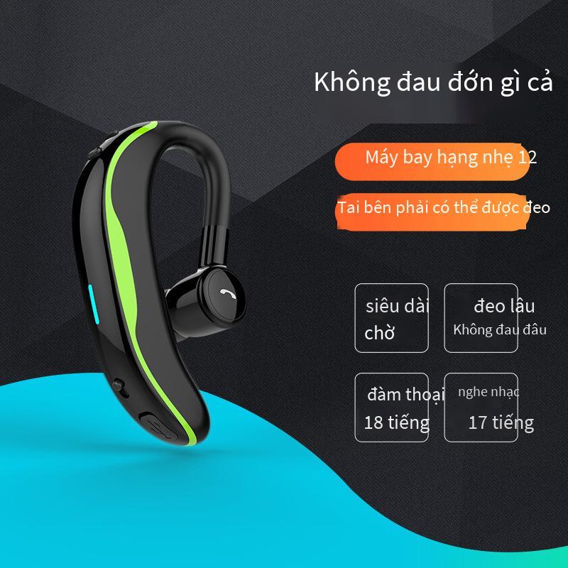 Vận Chuyển Nhanh Mới F600 Tai Nghe Bluetooth 5.0 Mini Loại Bỏ Tiếng Ồn Tai Thể Thao Treo Tai Nghe Không Dây Doanh Nhân Tai Nghe