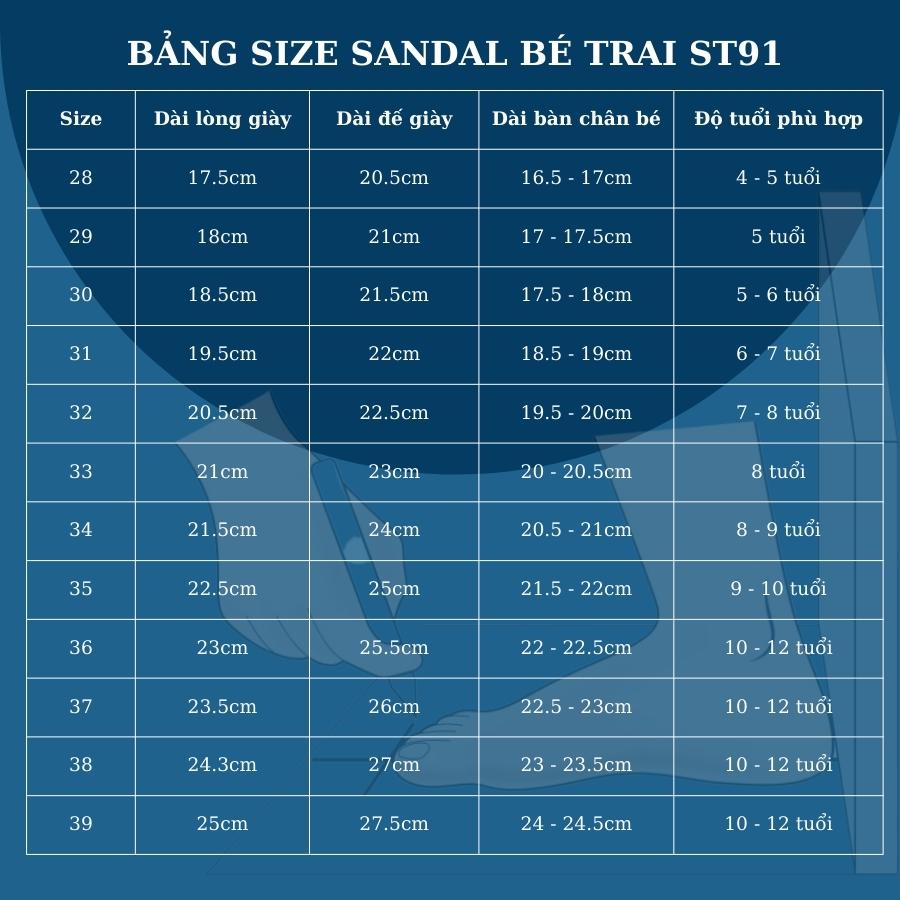 Dép rọ trẻ em nam sandal bít mũi bé trai 4 - 12 tuổi BOBDOG đế Eva kháng khuẩn chống trơn dáng thể thao mang mùa hè đi học đi biển phong cách Châu Âu ST91