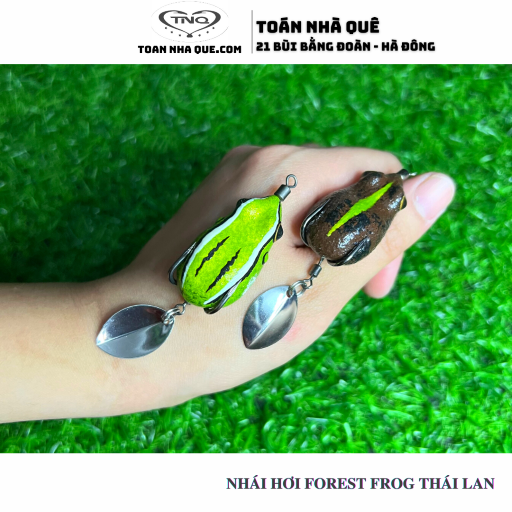 Nhái hơi Forest Frog Thái Lan - Lửng 3.5cm 9g TNQ LURES Toán nhà quê
