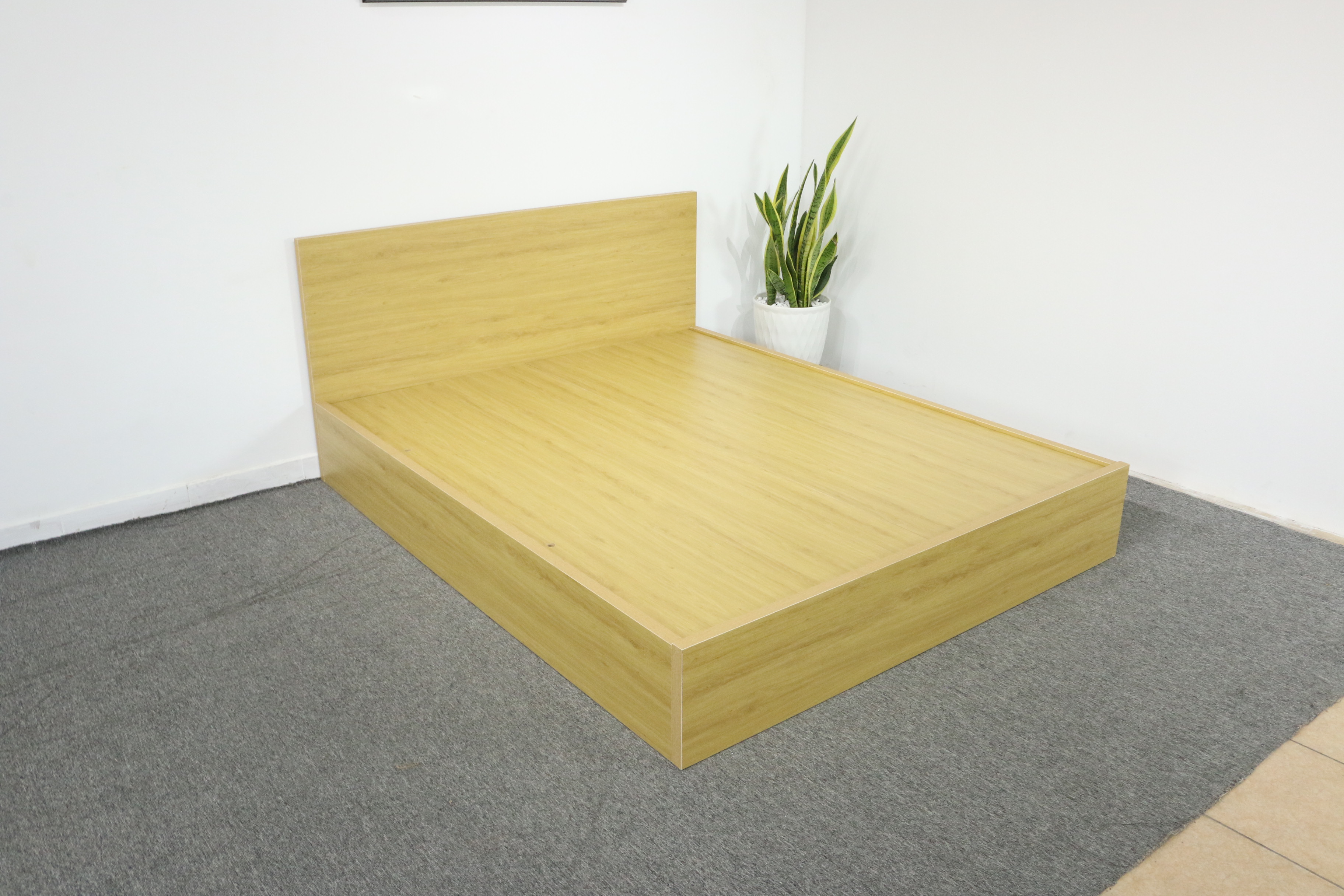 Giường Ngủ Gỗ Công Nghiệp MDF Phủ Melamine Cao Cấp Đẹp Giá Rẻ