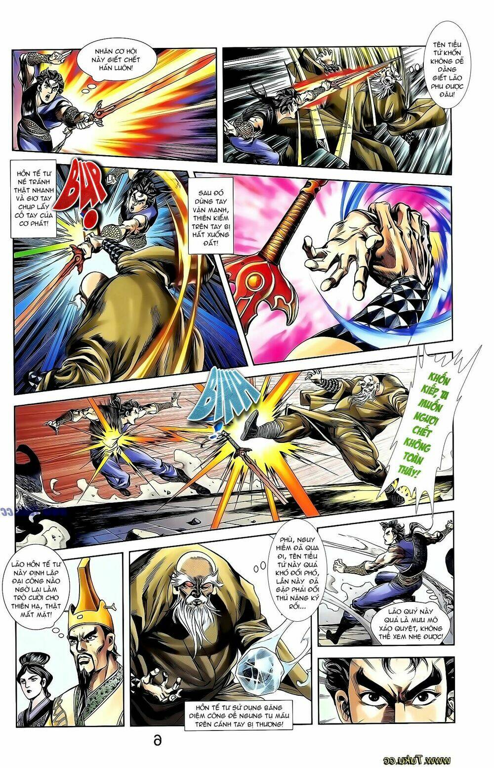 thiên tử truyền kỳ 1 - cơ phát khai chu bản chapter 125 17