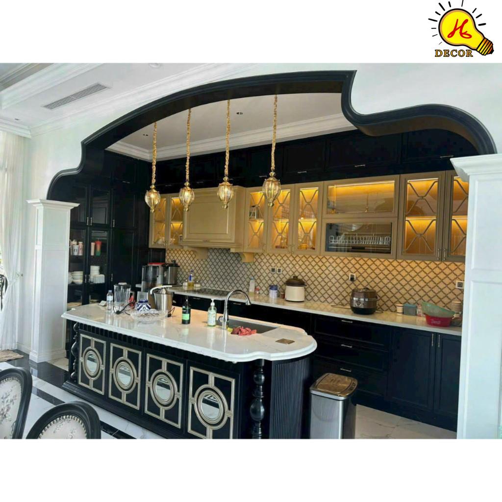 Đèn thả đồng HQ - mã DTD7801 - chiếu sáng vàng rõ nét, thiết kế sang trọng, tiết kiệm điện năng hiệu quả HQ DECOR (HÀNG NHẬP KHẨU)