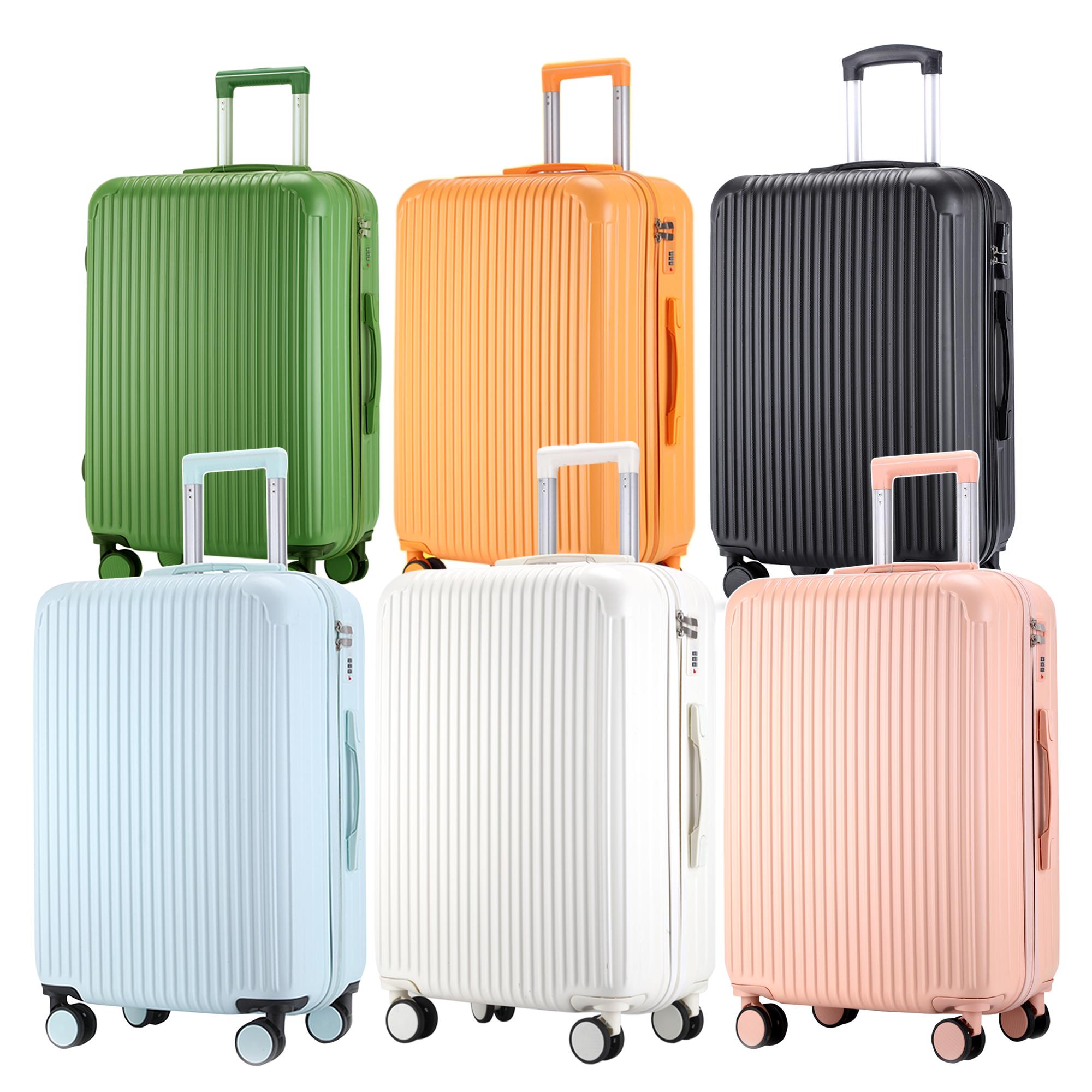 Vali du lịch xách tay size 20inch - Thời trang - Cao Cấp KS-T01 - Xanh Lá