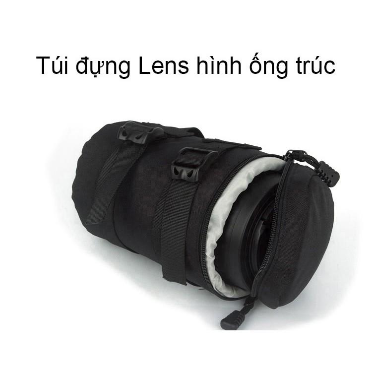 Túi đựng lens hình ống trúc size 2