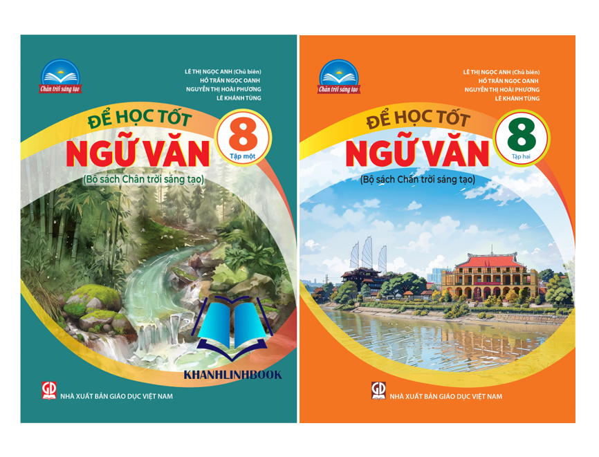 Sách - Combo Để học tốt ngữ văn 8 - tập 1 + 2 ( bộ chân trời sáng tạo )