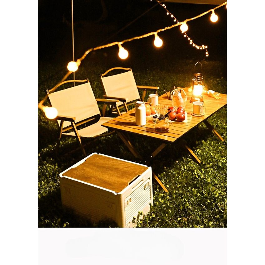 Ghế xếp du lịch có tựa lưng gấp gọn - Ghế dù có tay vịn dã ngoại cafe tiện dụng