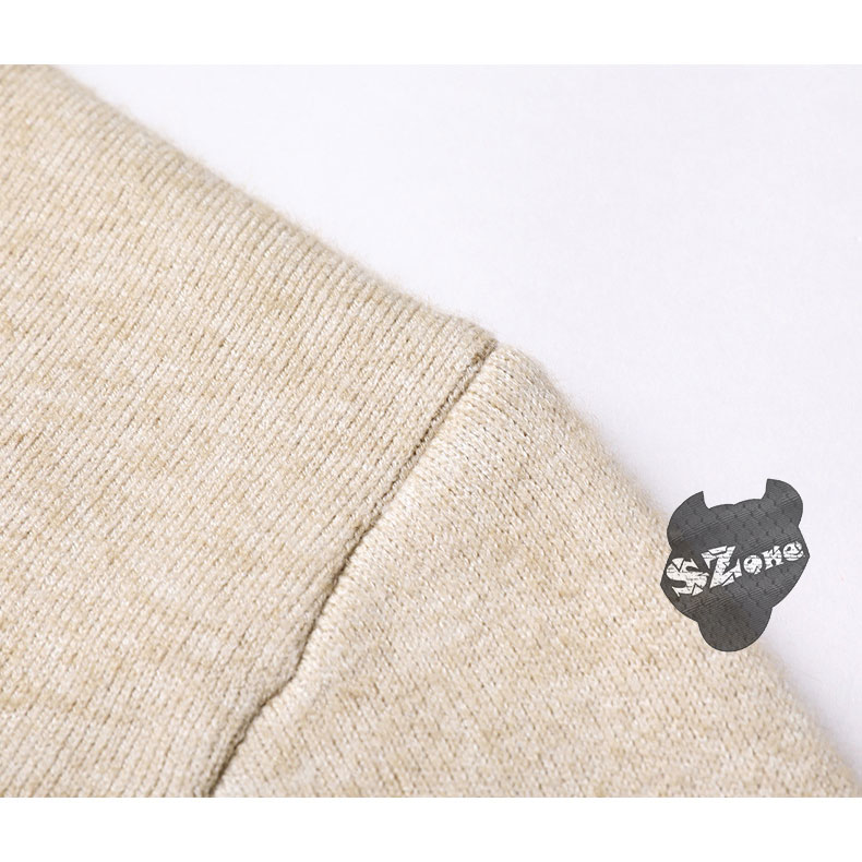Áo len nam cổ cao 3cm hàng quảng châu vải len mềm mịn kiểu dáng hàn quốc