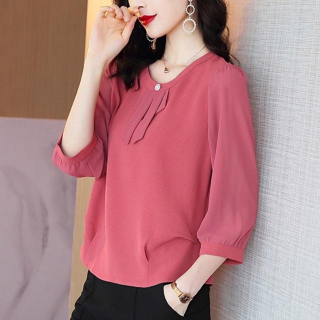 ÁO KIỂU CAO CẤP TAY LỬNG BT62-0920