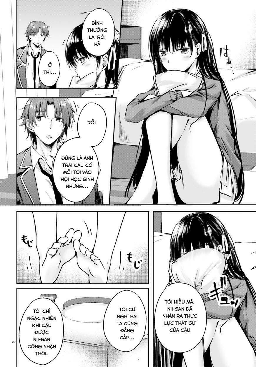 chào mừng đến với lớp học thượng đẳng: √horikita chapter 5 22