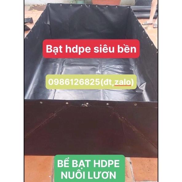 BỂ BẠT NUÔI LƯƠN BẰNG BẠT HDPE- SIÊU BỀN