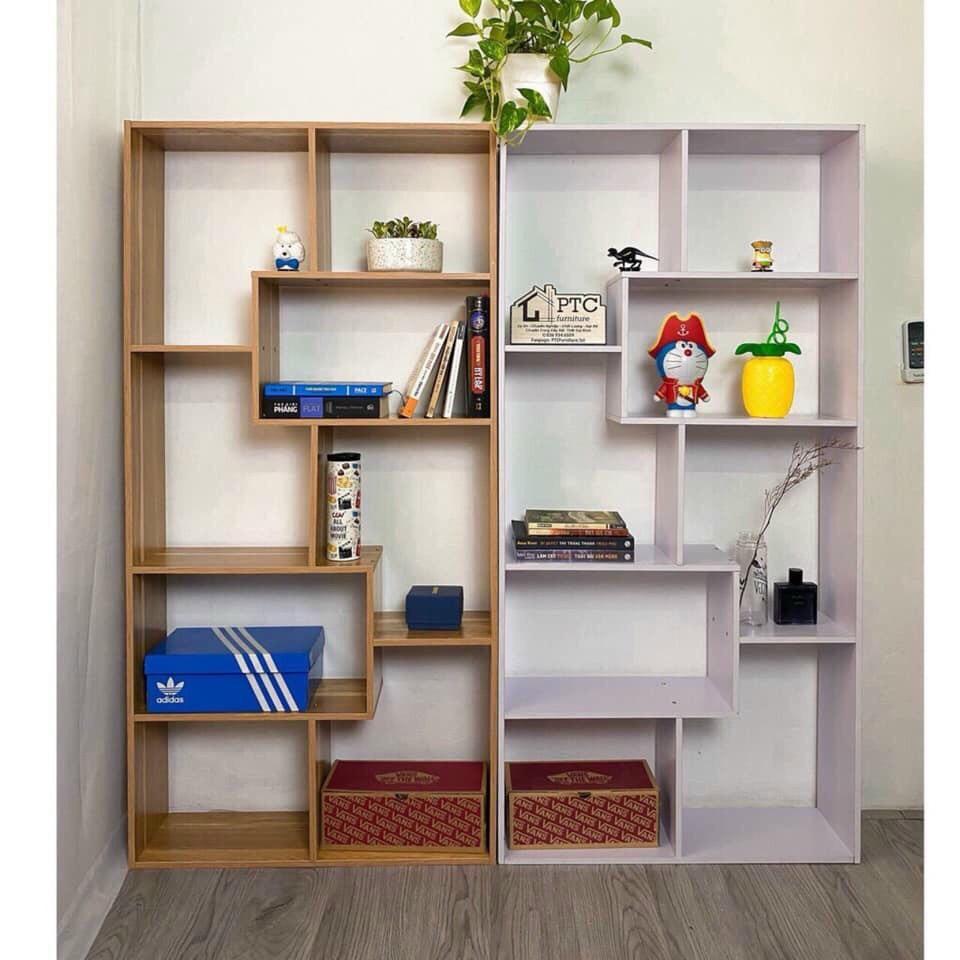 Kệ gỗ chữ U, kệ gỗ để sàn đa ngăn có ảnh thật