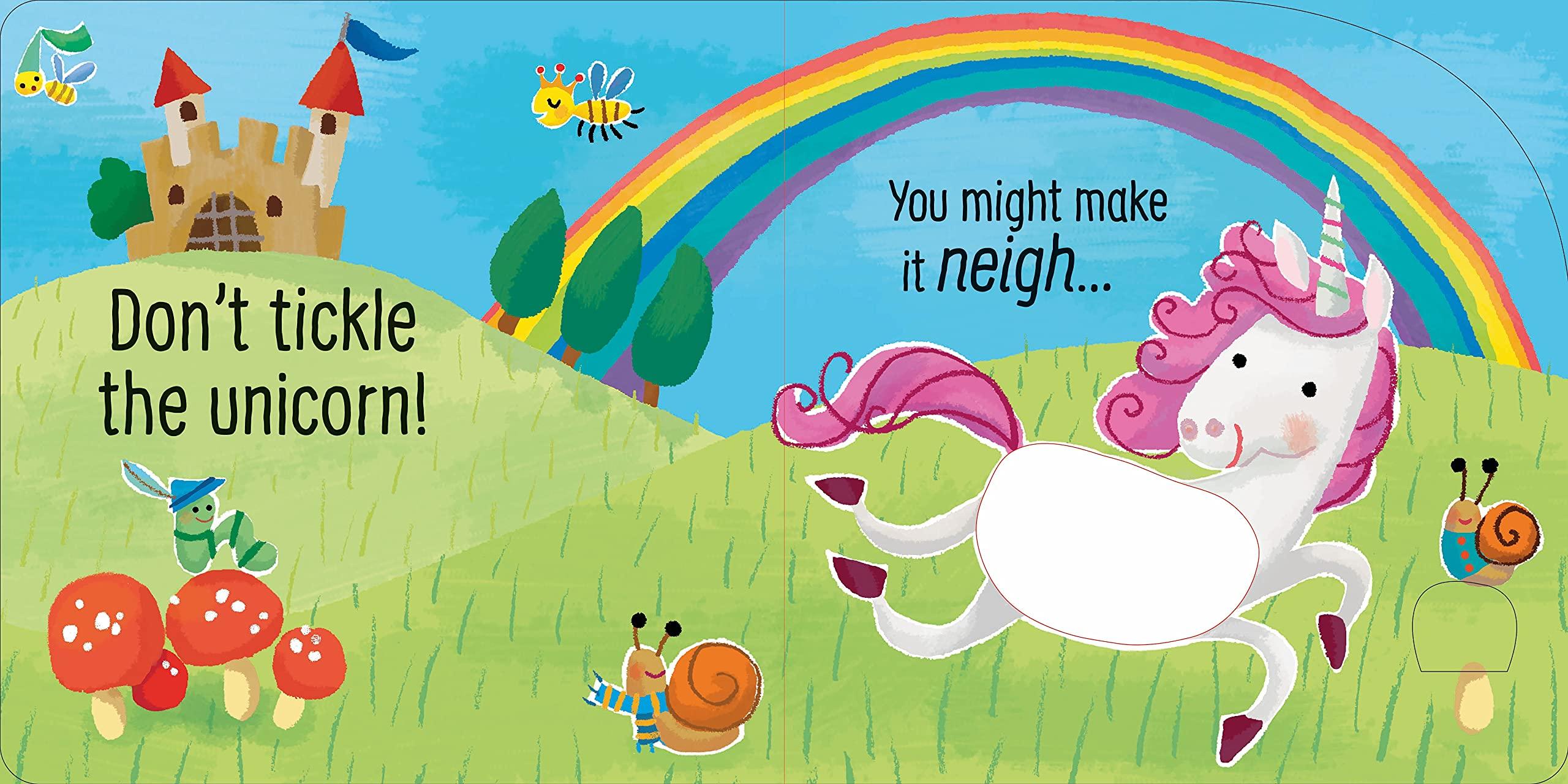 Don't Tickle The Unicorn! (Usborne Touchy-Feely Sounds)