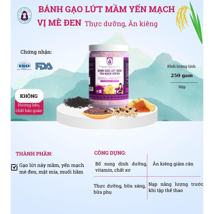 Bánh Gạo Lứt Mầm Yến Mạch BH.NONG