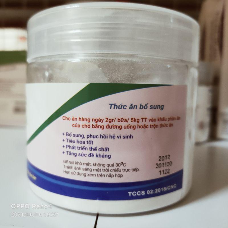 Siêu men 200g, men vi sinh, lợi khuẩn hỗ trợ tiêu hóa, kích thích thèm ăn, khử mùi hôi phân cho chó, mèo, gà đá, chim