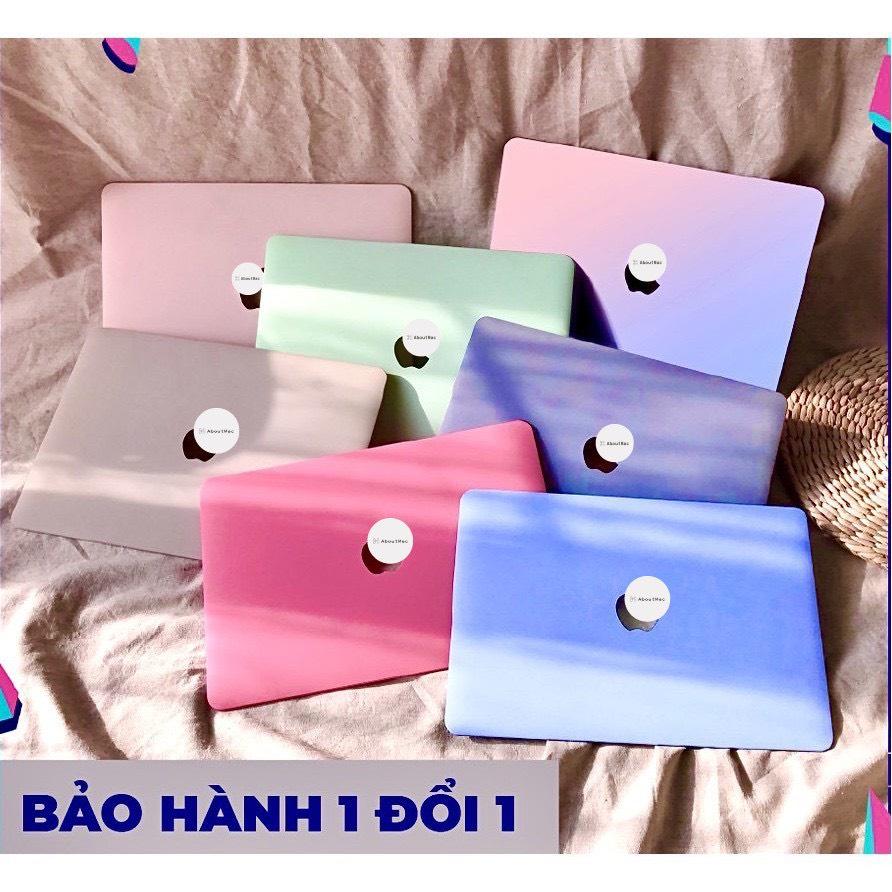 Ốp, Case cho Mácbook 11/12/13/15i/16nch (Tặng Kèm Nút Chống Bụi + Bộ kẹp chống gãy sạc)