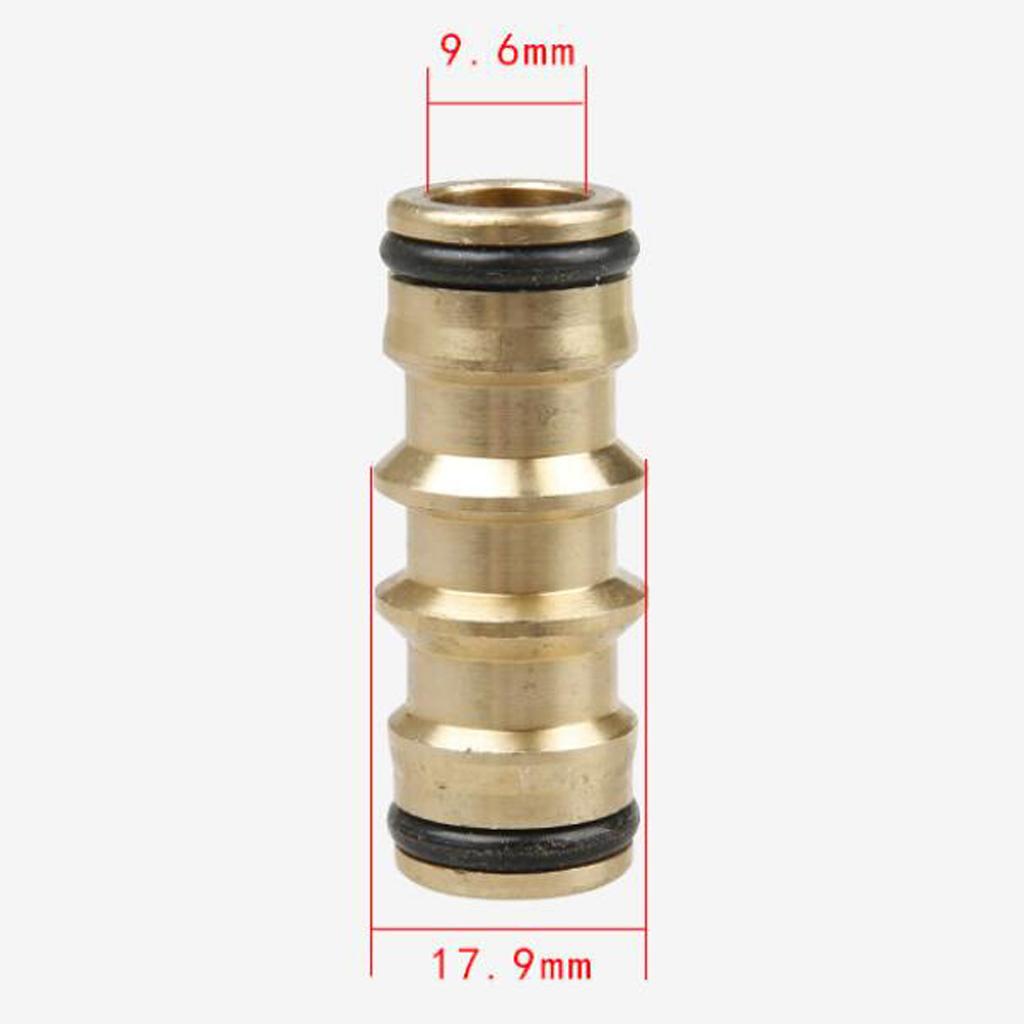 Garden Hose Quick Connector 3/4 inch Easy Connect Fitting Male and Female