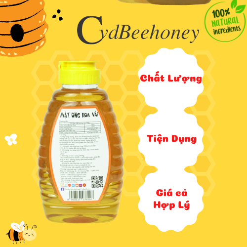 Mật ong hoa vải 500g Cvdbeehoney