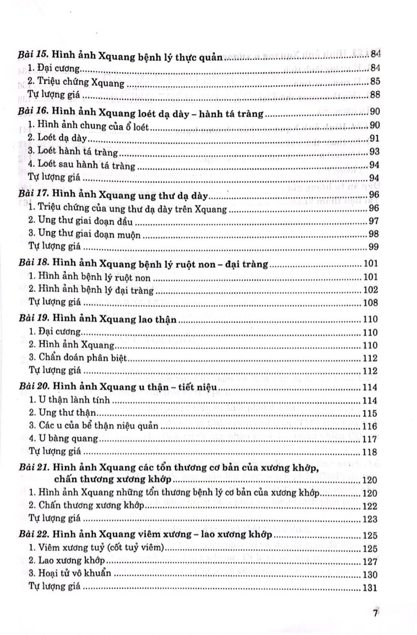 Chẩn Đoán Hình Ảnh Xquang ( Dùng Cho Đào Tạo Cao Đẳng Kỹ Thuật Hình Ảnh  Y Học)