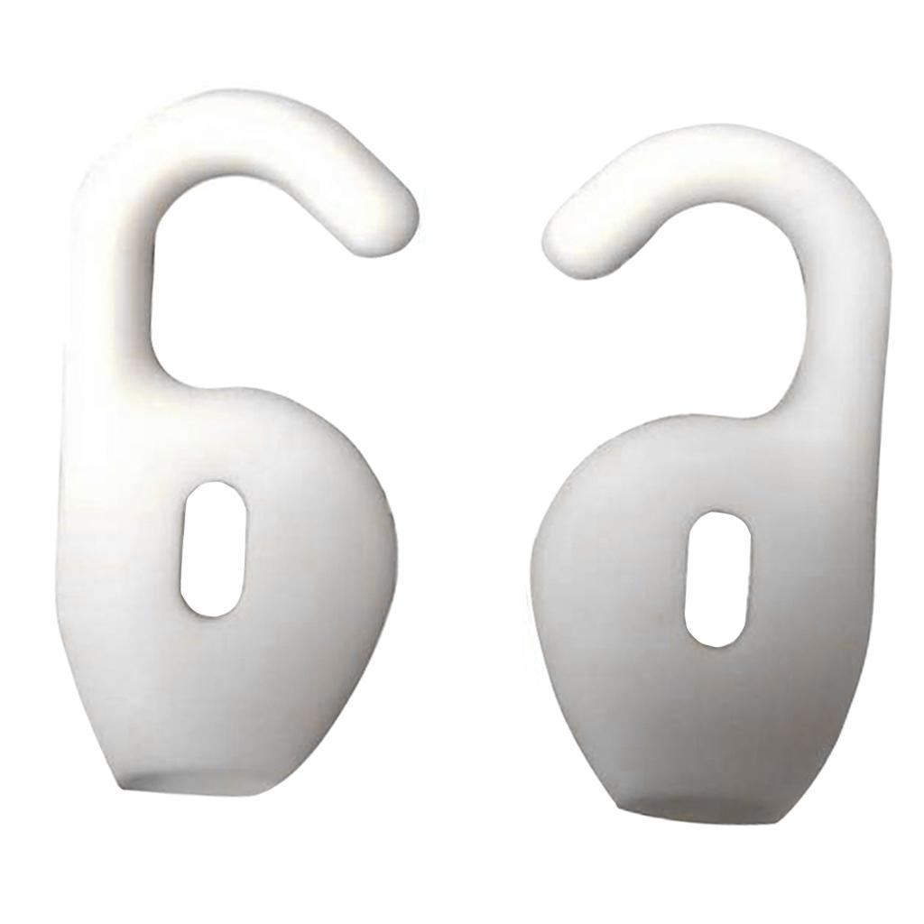 2X 1 Pair Silicone Ear Tips Headphone Cover for  Boost White