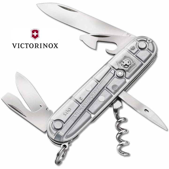 Dụng Cụ Xếp Đa Năng VICTORINOX Spartan Silver Trans 1.3603.T7 cực bền, đẹp, sang trọng