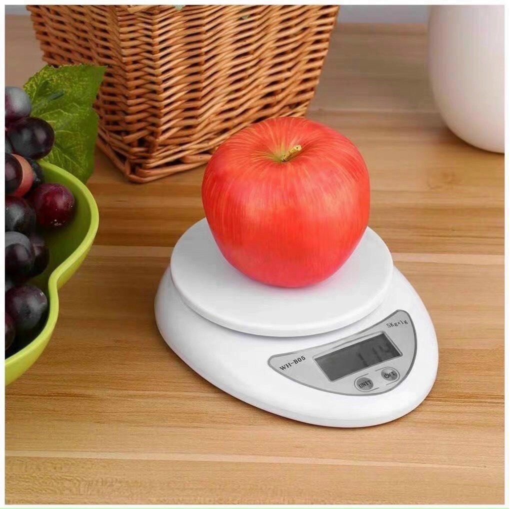 Cân làm bánh mini 5kg , Cân tiểu ly điện tử nhà bếp - Độ chính xác cao